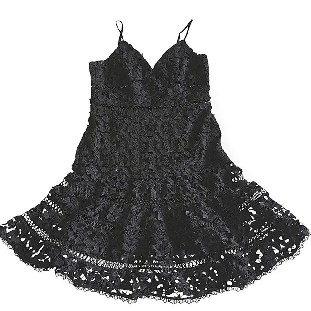 Bardot Black Sexy Lace dress size 8